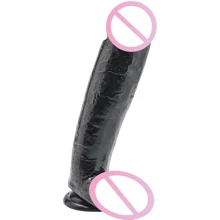 Реалистичный фаллоимитатор Toy Joy Get Real, 22х6 см, 22х6 см, черный: Назначение Вагинальные