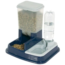 Поїлка-годівниця на підставці Flamingo Water + Feed Bowl для собак пластик 37х32х36 см: Тип Набори для годування