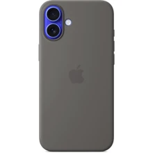 Чехол для iPhone Apple for iPhone 16 Plus Silicone Case with MagSafe Stone Gray (MYYC3) : Цвет серый