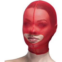 Маска сетка с открытым ртом Feral Feelings - Hood Mask Red: Производитель Feral Feelings
