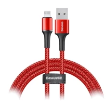 Кабель Baseus USB Cable to Lightning Yiven 2A 1.2m Red (CALYW-09): Тип USB Cable - Lightning