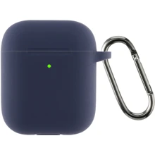 Чехол ArmorStandart Ultrathin Silicone Case with Hook Dark Blue (ARM59681) for Apple AirPods 2: undefined undefined