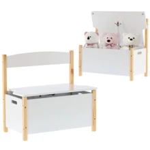 Лавка Hop-Sport Chomik Daisy детская из сундуком для хранения игрушек (5900779824638): Тип лавочка