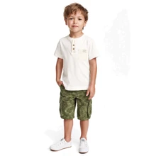 Шорты H&M 1943543 92 см зеленые: Пол Мальчик