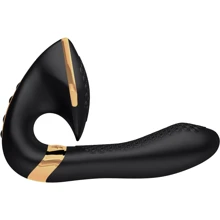 Вагинально-клиторальный вибратор Shunga Soyo Black: Для кого Для женщин