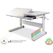 Детский стол Mealux RichWood Multicolor W (арт. BD-840 W/MC): Тип Парта