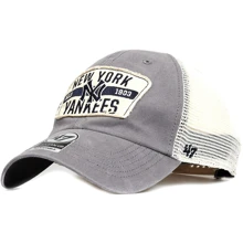 Мужская бейсболка 47 Brand Crawford New York Yankees серая (CRWFD17BXP-NY11): Производитель 47 Brand