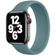 Аксесуар для Watch COTEetCI W58 Liquid Silicone Band Green Pine Size 135mm (WH5300-GN-135) for Apple Watch 38 / 40mm: Виробник COTEetCI