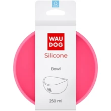 Миска WAUDOG Silicone 250 мл розовый (50817): Тип Миски