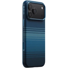 Чохол для iPhone Pitaka Aramid ProGuard Case Moonrise (KI1702MGPM) для iPhone 17 Pro Max: Колір синій