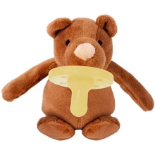 Пустышка MinikOiOi Sleep Buddy - Moi силиконовая с мягкой игрушкой (101010008): Возраст с рождения