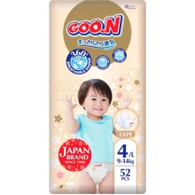 Підгузки Goo.N Premium Soft для дітей L 9-14 кг 52 шт. (F1010101-155): Тип Подгузники