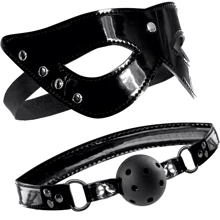 Набір Masquerade Mask & Ball Gag: Виробник Pipedream