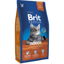 Сухой корм для взрослых кошек с курицей Brit Premium Adult Indoor 8 кг (8595602513253): Тип Сухой корм