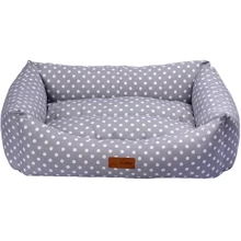 Лежак для кошек и собак 4Dog MAKARON серый 62х44х22 см (5949060214574): Тип Лежак