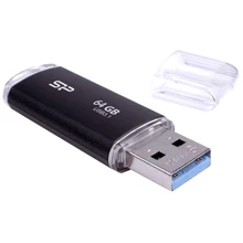 USB-флешка Silicon Power 64GB Blaze B02 USB 3.0 Black (SP064GBUF3B02V1K): Стандарт USB USB 3.0