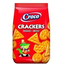 Крекер Croco с сыром, 100 г (WT4159): Вес нетто 100 г