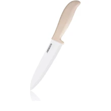Ніж кухарський Ardesto Fresh 27.5 см (AR2127CS): Лезо Циркониевая керамика