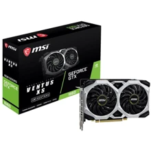 Видеокарта MSI GeForce GTX 1660 VENTUS XS 6G OC: Объем памяти, Гб 6