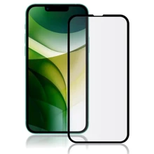 Защитное стекло для iPhone FJ Gears Tempered Glass 2.5D FulI Cover HD Black for iPhone 13 Pro Max / iPhone 14 Plus: Цвет черный