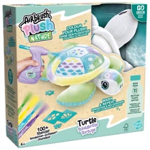 Набор для творчества Canal Toys DIY Airbrush Plush Nature Черепаха зеленая (OFG280): Производитель Canal Toys