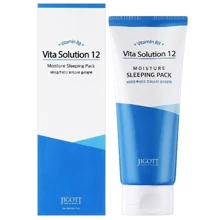 Jigott Vita Solution 12 Moisture Sleeping Pack Увлажняющая ночная маска для лица 180 ml: Пол Унисекс