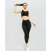 Спортивные леггинсы ISSA PLUS 11500 48 черные: Сезон Всесезон