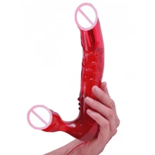 Без ременной вибро страпон Toy Joy Bend Over Boyfriend Red: Для кого Для женщин