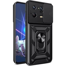 Чехол для телефонов Mobile Case Camshield Serge Ring Black for Xiaomi Poco F5 / Note 12 Turbo: Совместимость Xiaomi Poco F5 / Note 12 Turbo