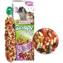 Лакомство Versele-Laga Crispy Sticks Forest Fruit для кроликов шиншилл с лесными фруктами 110 г: undefined undefined