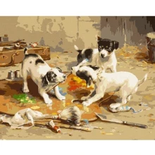 Картина за номерами Ідейка Маленькі художники ©Carl Reichert 40х50 см (KHO4357): Виробник Идейка