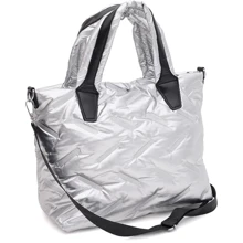Женская сумка тоут Monsen серебристая (C1KP9549s-silver): Пол Женский