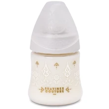 Пляшка Suavinex Couture, 150 мл, білий (304131): Матеріал пластик