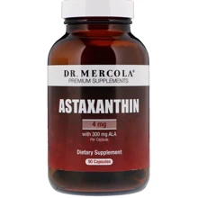 Dr. Mercola Astaxanthin 4 mg 90 Capsules (MCL-01464): Тип астаксантин