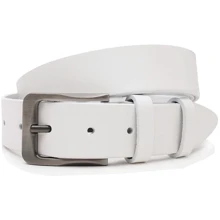 Чоловічий ремінь Borsa Leather білий (V1125FX43-white): Стать Мужской
