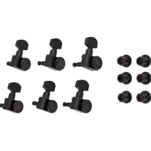 Колок Колки для электрогитары FENDER LOCKING TUNING MACHINE FOR STRATOCASTER/TELECASTER BLACK: Производитель Fender