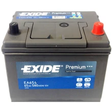 Автомобильный аккумулятор EXIDE 6СТ-65 АзЕ PREMIUM EA654: Ёмкость, Ач 65