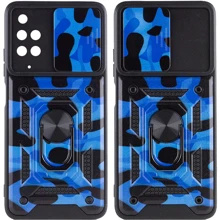 Аксессуар для смартфона Mobile Case Camshield Serge Ring Camo Army Blue for Xiaomi Redmi Note 11 (Global) /Xiaomi Redmi Note 11S: Совместимость Xiaomi Redmi Note 11 (Global) /Xiaomi Redmi Note 11S