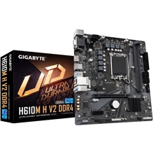 GIGABYTE H610M H V2 DDR4: Оперативная память 2xDDR4 3200 до 64 ГБ