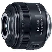 Объектив для фотоаппарата Canon EF-S 35mm f/2.8 Macro IS STM Официальная гарантия: Тип объектива широкоугольный