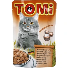Влажный корм для кошек TOMi Гусятина и печень 100 г: Тип Влажный корм