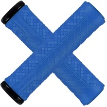 Грипсы Lizard Skins CHARGER EVO 136мм, с одним замком, Electric Blue (GRI-20-93): Цвет синий