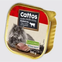 Паштет для кішок Cattos зі смаком яловичини 100 г (5999883273548): Тип Паштет