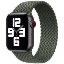 Аксесуар для Watch Apple Braided Solo Loop Inverness Green Size 5 (MY6P2) for Apple Watch 38 / 40mm: Виробник Apple