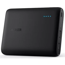 Внешний аккумулятор ANKER Power Bank PowerCore V3 13000mAh Black (A1215H11): Количество USB 2