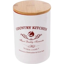 Банка для сыпучих продуктов Lefard Country kitchen 1000 мл 10x15см (940-298): Тип один предмет
