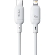 Кабель Baseus Cable USB-C to Lightning Silky Series 20W 1m White (P10377700213-00): Тип USB-C - Lightning