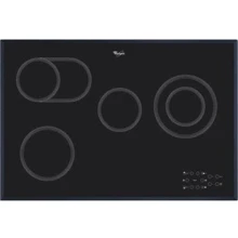 Варочная поверхность электрическая Whirlpool AKT 836 BA: Расположение панели спереди