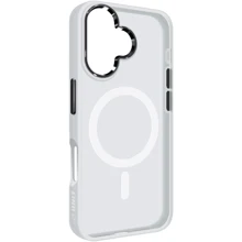 Чехол для iPhone ArmorStandart Unit MagSafe Case Matte Clear for iPhone 16 (ARM78705): Цвет белый