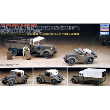 Модель Hasegawa Японский автомобиль Седан Type 95 с грузовиком Isuzu TX40 Type 97 (HA36501): Производитель HASEGAWA